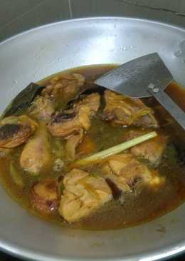 Ayam kecap kuah