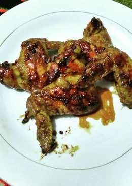 Sayap ayam panggang teflon