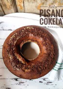 Bolu pisang cokelat