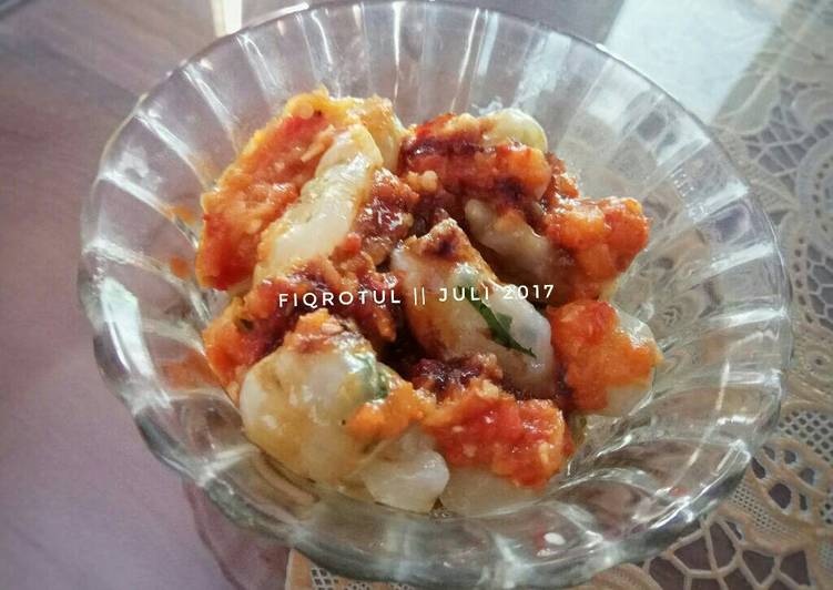 gambar untuk resep makanan Cilok dengan saus sambal handmade