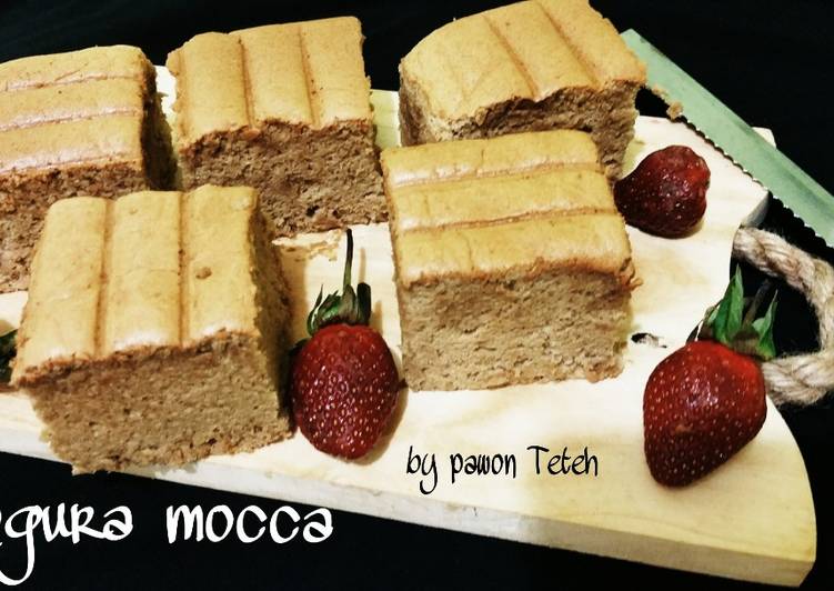 resep lengkap untuk Ogura Mocca