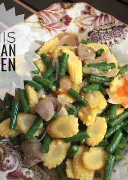 Tumis Kecap dan putren (sayur anak & dewasa)