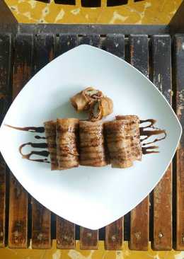 Pisang Lumpia Coklat