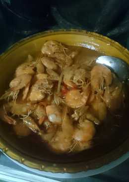 Udang saos padang simple