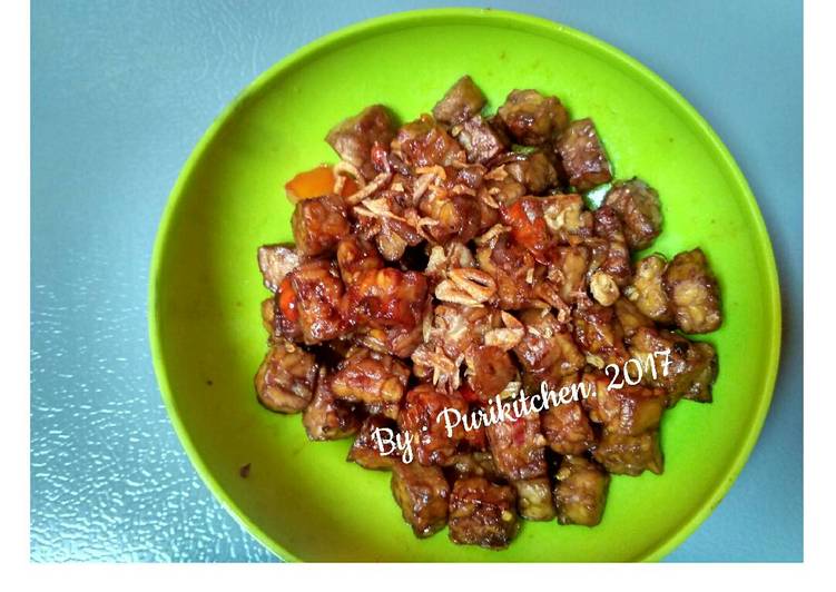 resep lengkap untuk Tempe Orek Simple