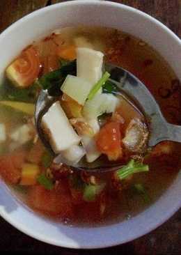 Sup Cumi asam pedas