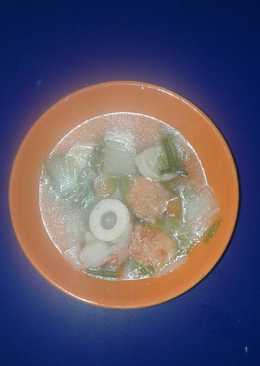 Sop Sawi Bakso Seafood