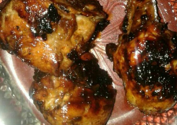 Resep Ayam panggang kecap simple Dari Ummi Abid Kitchen's