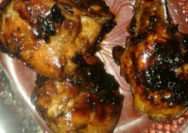 gambar untuk resep Ayam panggang kecap simple