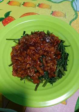 Plecing kangkung ebi kilat