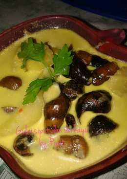 Gulai siput dan ubi