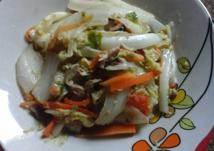  Resep  cah sawi putih ayam  asap  oleh El  N m k  Cookpad