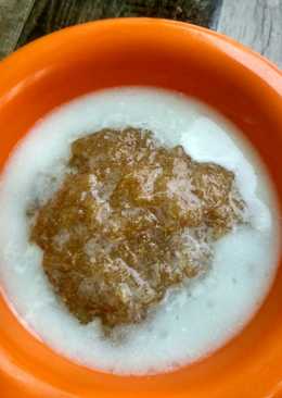 Bubur singkong gula aren