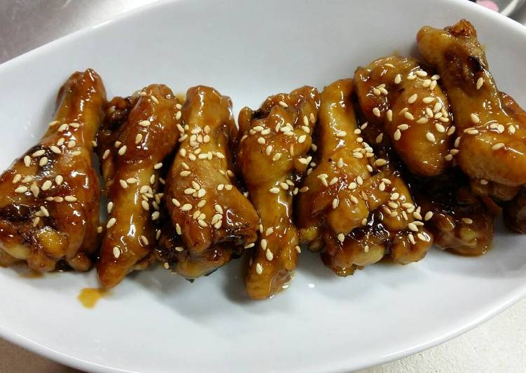 gambar untuk resep makanan Soy souce drum stick chicken