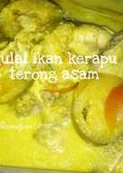 Gulai ikan kerapu terong asam