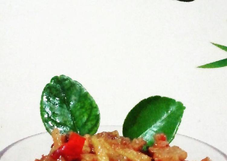 gambar untuk resep Balado Ubi /Sweet Potato ??Mustofa