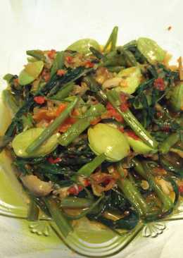 Kangkung cah pete