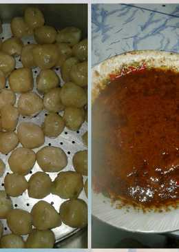 Cilok bumbu kacang