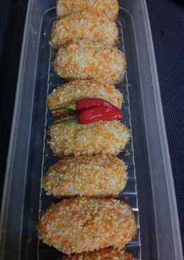 Lemper abon goreng