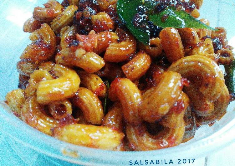 gambar untuk resep Macaroni pedas manis