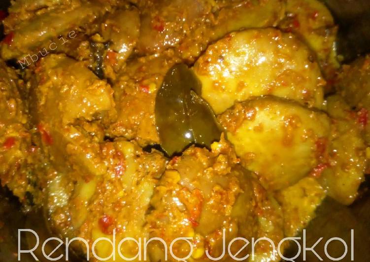 gambar untuk cara membuat Rendang Jengkol