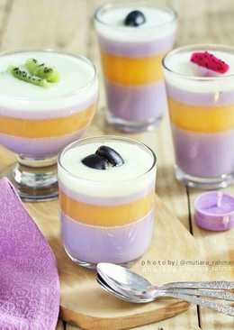 PUDING Yogurt Blackcureent Mango Vla Vanila