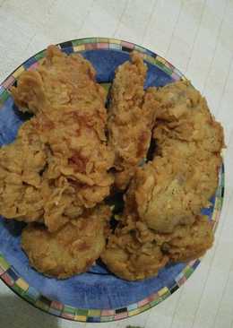 Ayam goreng tepung / ayam KFC mudah