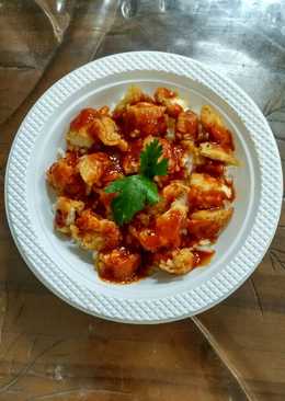 Ayam Fillet Saus Barbeque ala café