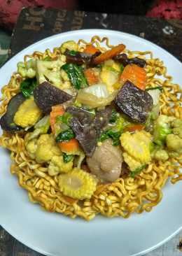 Mie Goreng Siram Capcay (Ifumie)#pr_capcay
