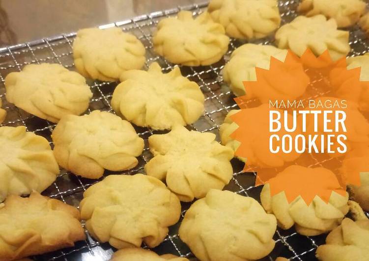 resep masakan Butter cookies simple