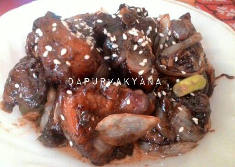 resep makanan Daging Saos Tiram