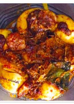 Telur udang bumbu bali