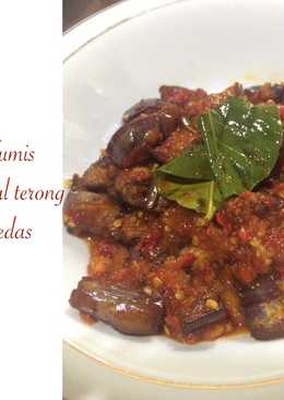 Tumis sambal terong pedasð