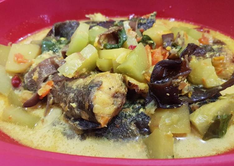 Resep Lele Sayur Santan Pedas