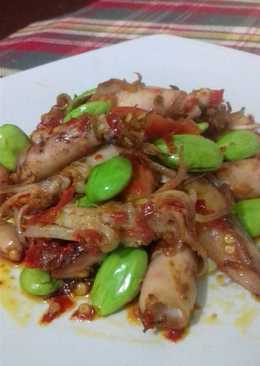 Balado cumi petai