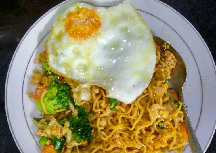 resep makanan Bakmi goreng indomie