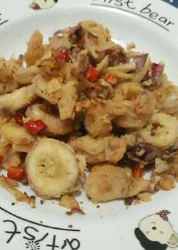 Sambal Goreng Cumi Bangka ala Nona Kentir