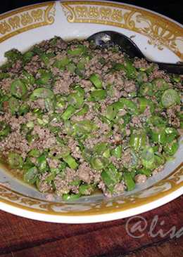 Buncis Cah Daging Giling Simple Cepat Bergizi