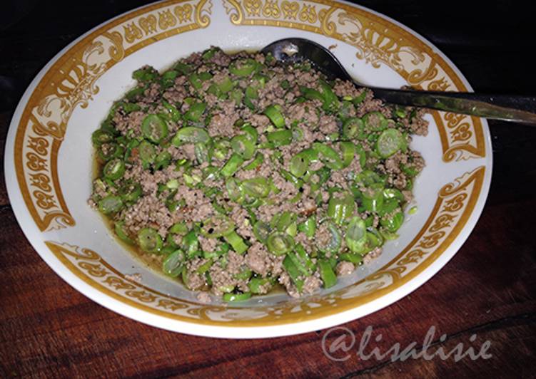 resep Buncis Cah Daging Giling Simple Cepat Bergizi