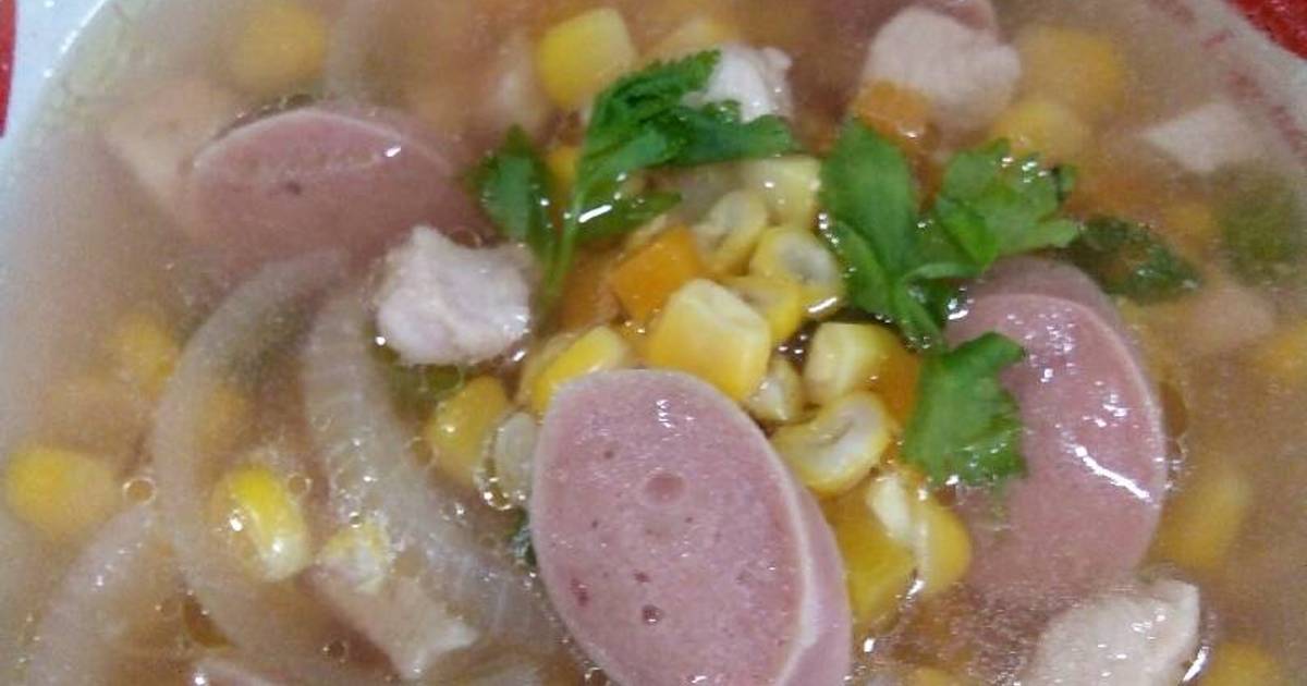 Resep Sop ayam pink ala Dhona Ayu Gumilar