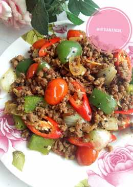 Sapi cincang lada hitam