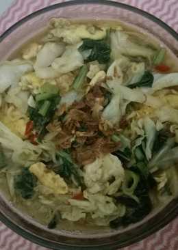 Mie rebus kampung ð'
