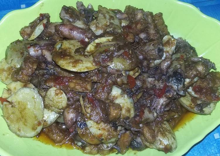 bahan dan cara membuat Sambal jengkol cumi asin ??