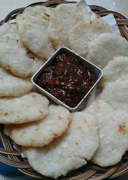 Cireng nasi sambal rujak