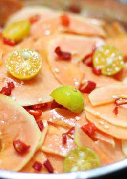 Manisan Pepaya Jeruk Kunci