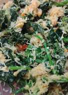 Urap daun pepaya jepang dan selada #BikinRamadhanBerkesan