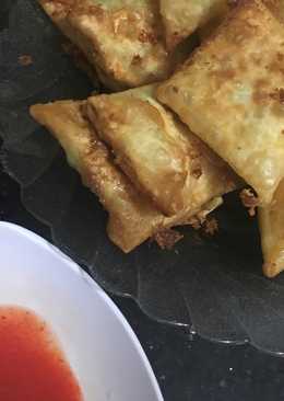 Martabak telur kulit pangsit / siomay