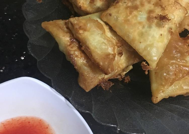 resep masakan Martabak telur kulit pangsit / siomay