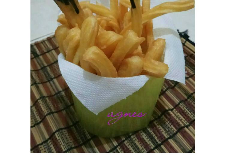 Resep Sus Goreng "Churros" Dari Agnes~NayMom