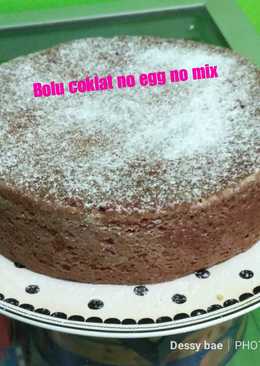 Bolu coklat no egg no mix